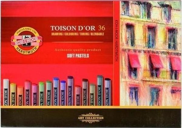 Koh-i Noor Set Of ArtistS Dry Chalks Kuru Pastel Boya Seti 8515 36 Renk - Image 1