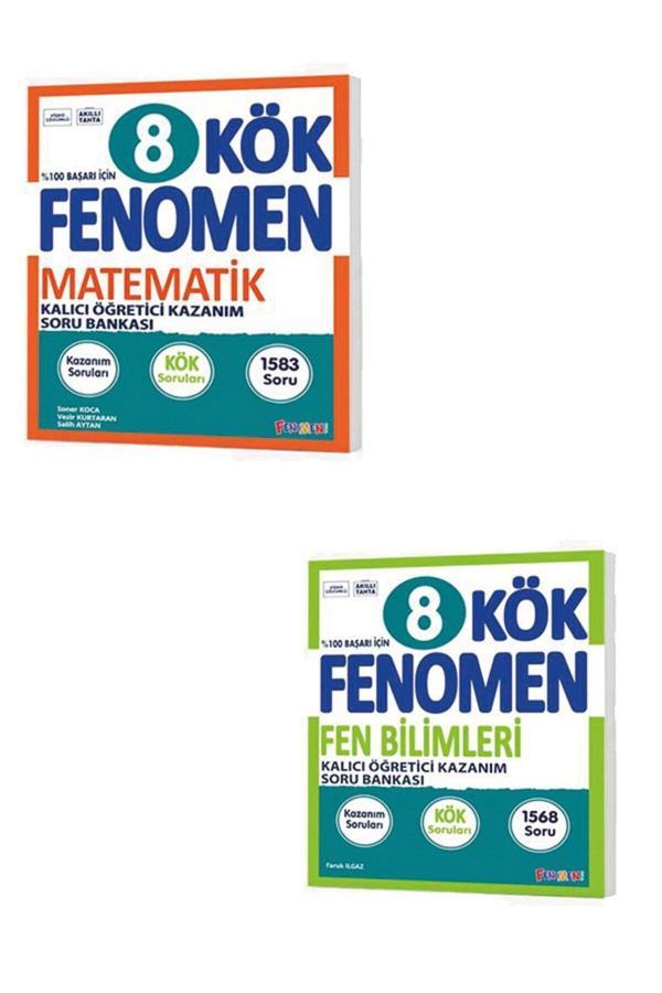 Fenomen Yayıncılık 8. Sınıf Fenomen Kök Matematik Ve Fen Bilimleri Soru Bankası Set - Fenomen Yayıncılık - Image 1