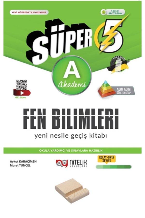 Nitelik Yayınları 5. Sınıf Yeni Nesile Geçiş A Serisi Fen Bilimleri Soru Bankası - Nitelik Yayınları - Image 1