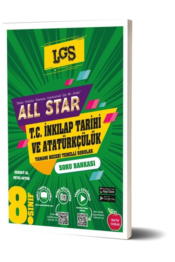 Newton Yayınları Newton 8.Sınıf All Star İnkılap Tarihi Ve Atatürkçülük Soru Bankası 2024 2025 Lgs - Newton Yayınları - Image 1