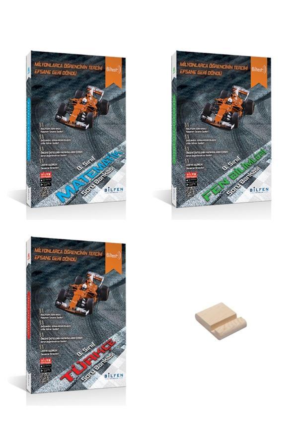 Bilfen Yayıncılık Lgs 8. Sınıf Biltest Matematik Fen Bilimleri Ve Türkçe 3Lü Set Soru Bankası - Bilfen Yayınları - Image 1