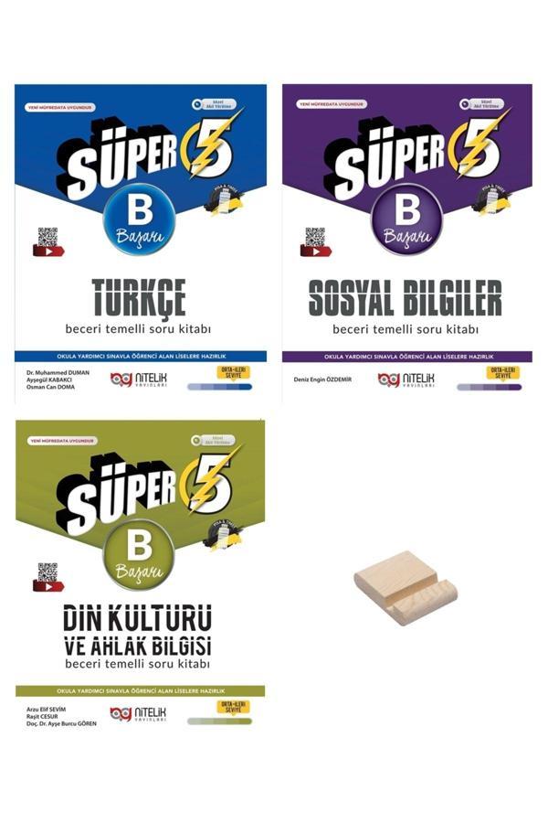 Nitelik Yayınları 5. Sınıf Beceri Temelli B Türkçe Sosyal Ve Din 3Lü Soru Bankası - Nitelik Yayınları - Image 1