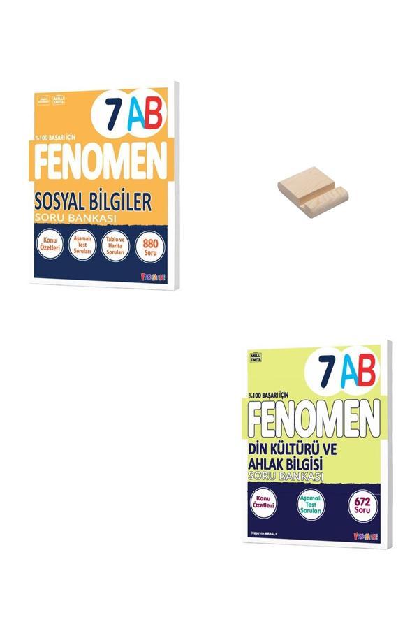 Fenomen Yayıncılık 7. Sınıf Sosyal Bilgiler Ve Din Kültürü Soru Bankası 2Li Set - Fenomen Yayıncılık - Image 1