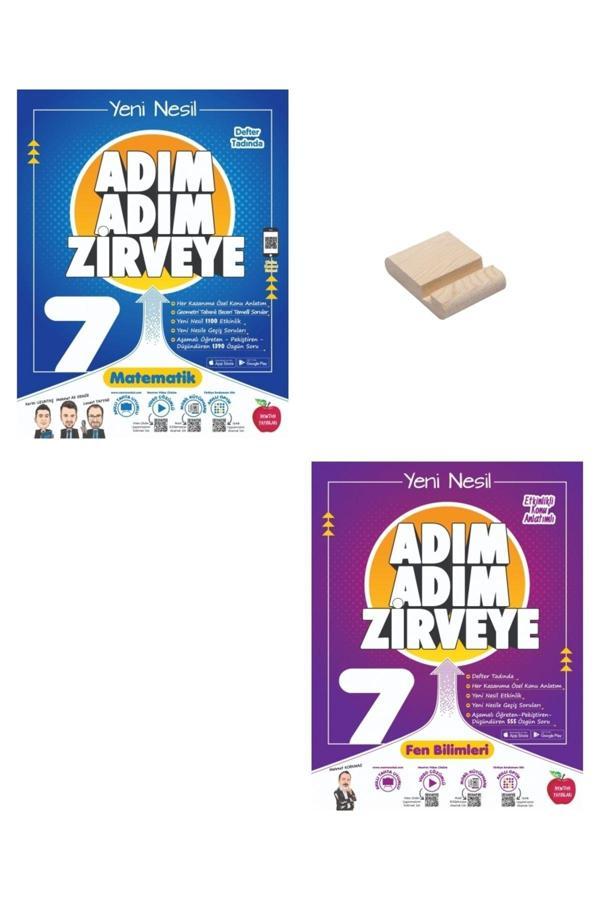 Newton Yayınları 7. Sınıf Adım Adım Matematik Ve Fen Bilgisi Soru Bankası - Newton Yayınları - Image 1