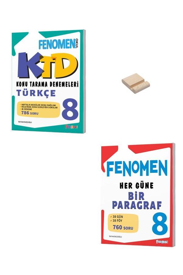 Fenomen Yayıncılık Lgs 8. Sınıf Türkçe Konu Tarama Denemeleri Ve Her Güne Bir Paragraf Soru Bankası - Fenomen Yayıncılık - Image 1