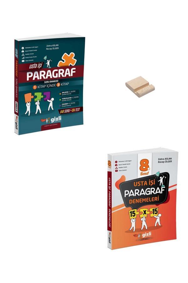 Gizli Yayınları Lgs 8. Sınıf Usta İşi Paragraf Soru Bankası Ve Deneme - Gizli Yayınları - Image 1