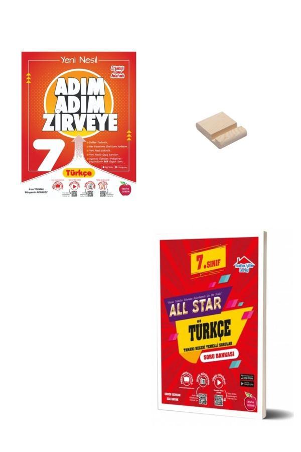 Newton Yayınları 7. Sınıf Adım Adım Ve All Star Türkçe Soru Bankası - Newton Yayınları - Image 1