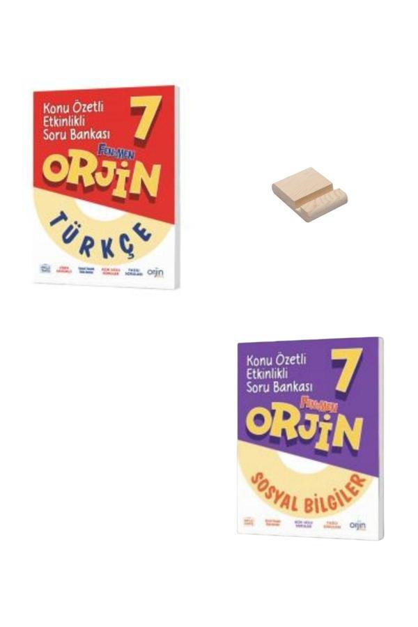 Fenomen Yayıncılık Orjin 7. Sınıf Türkçe Ve Sosyal Bilgiler Konu Özetli Etkinlikli Soru Bankası - Fenomen Yayıncılık - Image 1