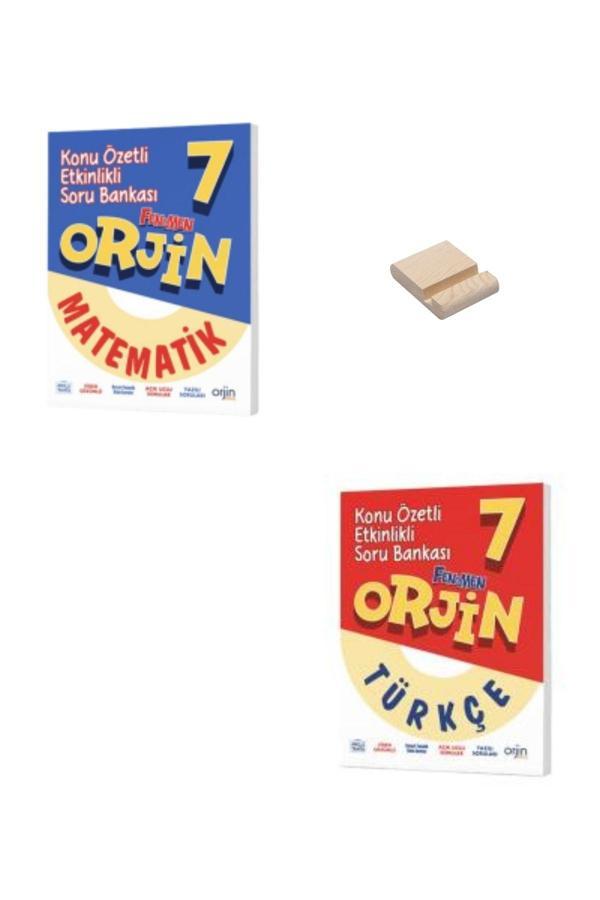 Fenomen Yayıncılık Orjin 7. Sınıf Matematik Ve Türkçe Konu Özetli Etkinlikli Soru Bankası - Fenomen Yayıncılık - Image 1