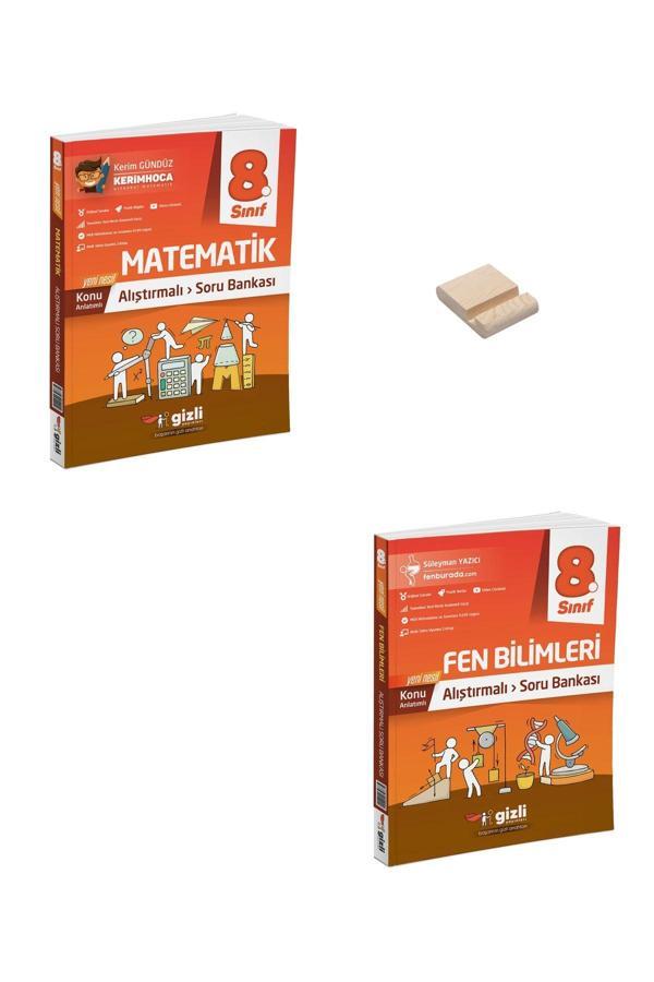Gizli Yayınları Lgs 8. Sınıf Konu Anlatımlı Alıştırmalı Matematik Ve Fen Bilimleri Soru Bankası - Gizli Yayınları - Image 1