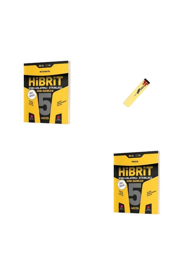 Hız Yayınları 5. Sınıf Hibrit Matematik Ve Türkçe Etkinlikli Soru Bankası - Hız Yayınları - Image 1