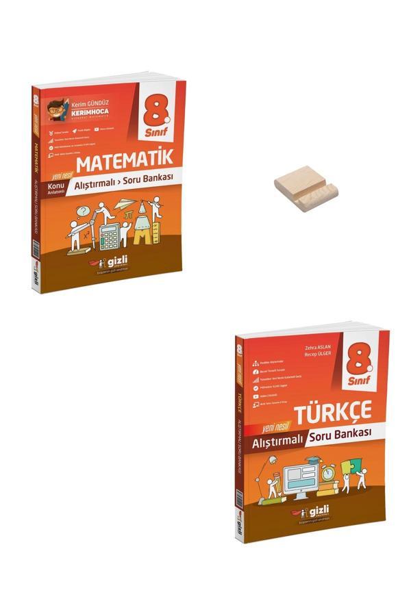 Gizli Yayınları Lgs 8. Sınıf Konu Anlatımlı Alıştırmalı Matematik Ve Türkçe Soru Bankası - Gizli Yayınları - Image 1