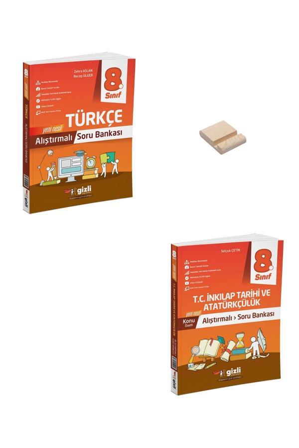 Gizli Yayınları Lgs 8. Sınıf Konu Anlatımlı Alıştırmalı Türkçe Ve İnkılap Tarihi Soru Bankası - Gizli Yayınları - Image 1