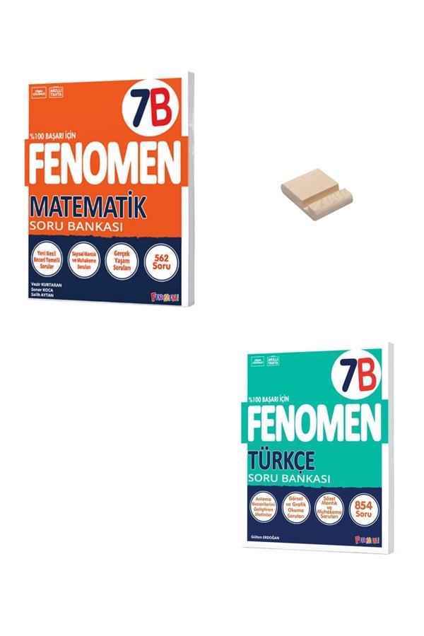 Fenomen Yayıncılık 7. Sınıf B Serisi Matematik Ve Türkçe 2Li Soru Bankası - Fenomen Yayıncılık - Image 1