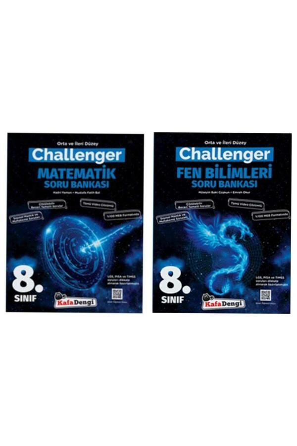 Kafa Dengi Yayınları 8. Sınıf Lgs Matematik, Fen Bilimleri Challenger Soru Bankası Kafadengi Yayınları - Kafa Dengi - Image 1