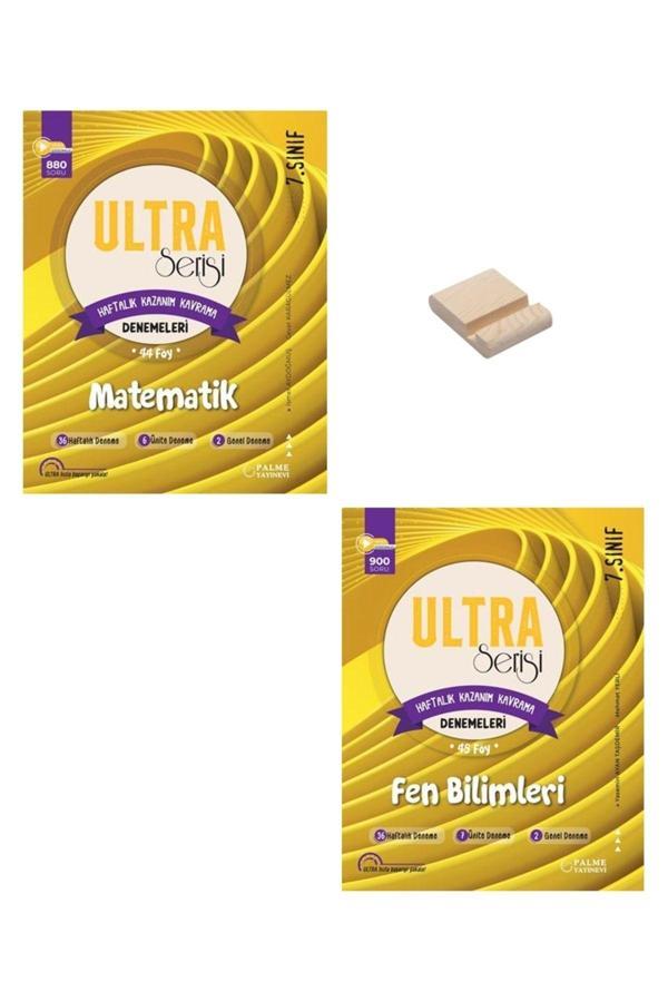Palme Yayınevi 7. Sınıf Ultra Matematik Ve Fen Bilimleri Haftalık Denemeleri - Palme Yayınları - Image 1