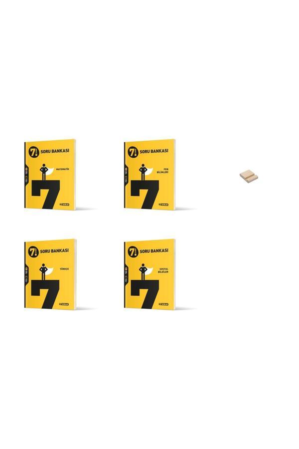 Hız Yayınları 7. Sınıf Matematik Türkçe Fen Ve Sosyal 4Lü Set Soru Bankası - Hız Yayınları - Image 1