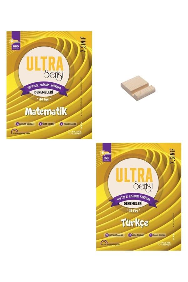 Palme Yayınevi 7. Sınıf Ultra Matematik Ve Türkçe Haftalık Denemeleri - Palme Yayınları - Image 1