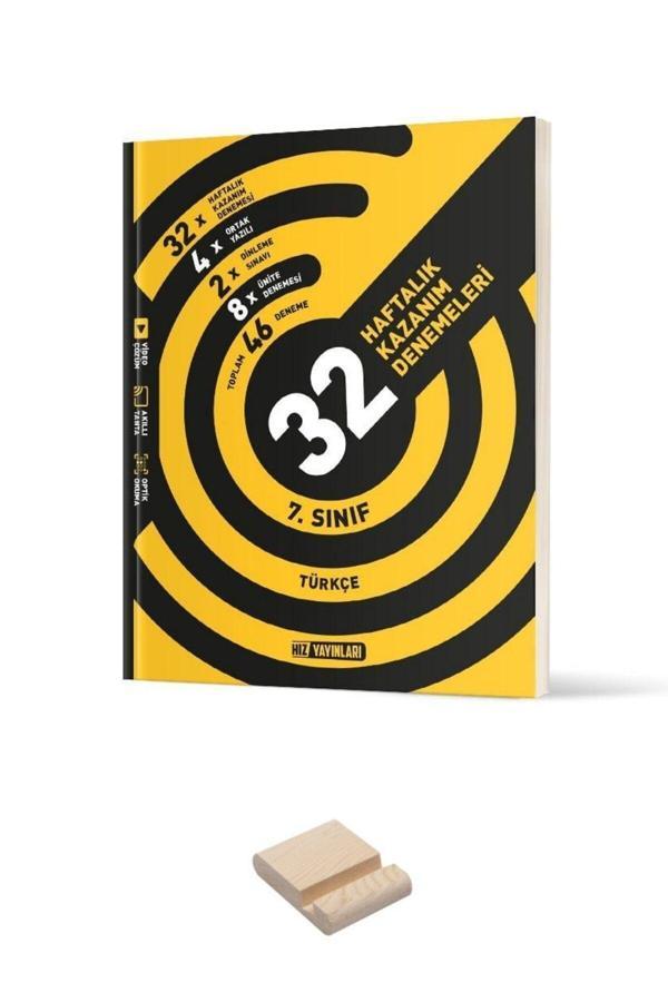 Hız Yayınları 7. Sınıf Türkçe 30 Haftalık Deneme - Hız Yayınları - Image 1