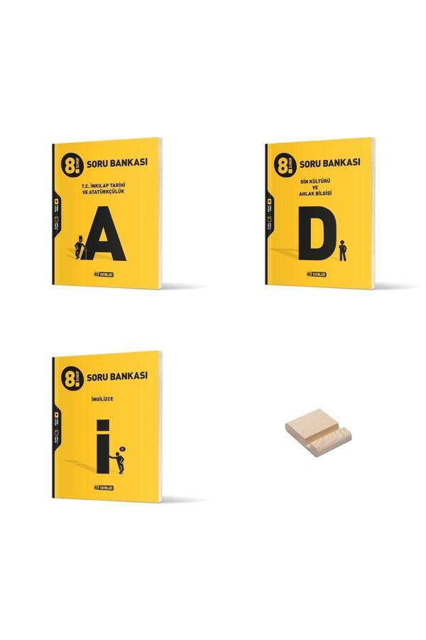 Hız Yayınları Lgs 8. Sınıf İnkılap Din Ve İngilizce 3Lü Set Soru Bankası - Hız Yayınları - Image 1