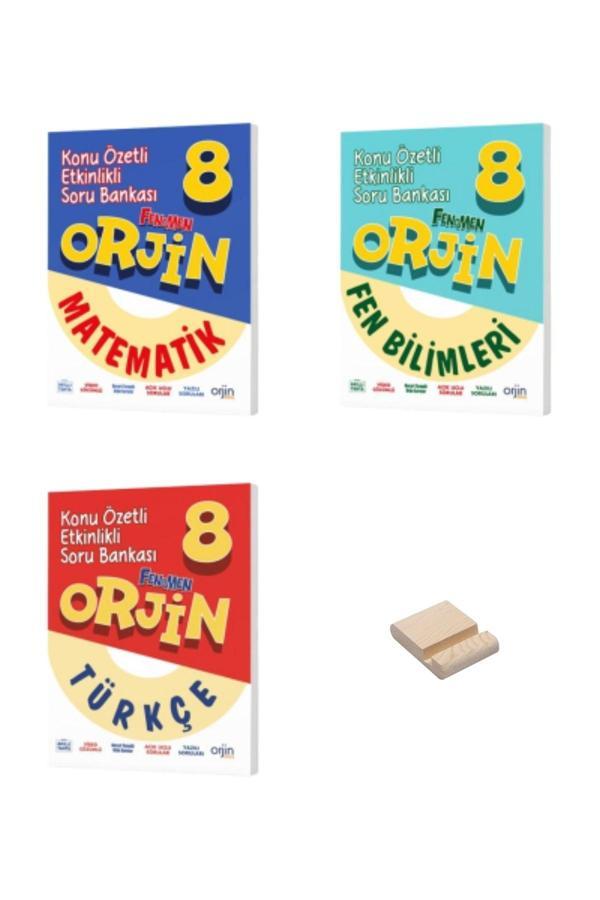 Fenomen Yayıncılık Orjin Lgs 8. Sınıf Matematik Fen Ve Türkçe Etkinlikli Konu Özetli 3Lü Soru Bankası - Fenomen Yayıncılık - Image 1