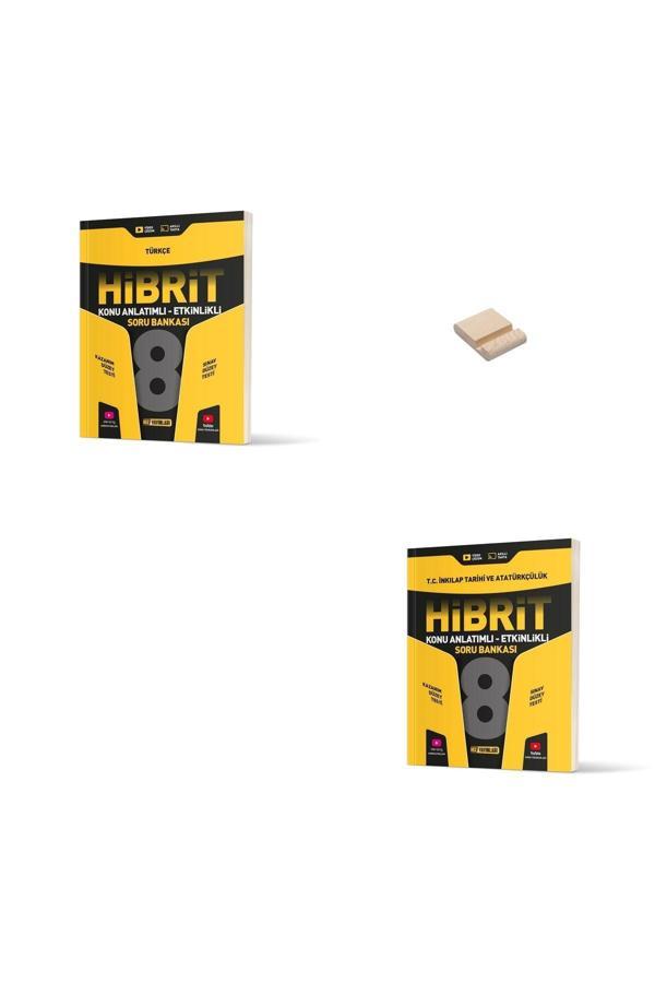 Hız Yayınları Lgs 8. Sınıf Hibrit Konu Anlatımlı Türkçe Ve İnkılap Tarihi Soru Bankası - Hız Yayınları - Image 1