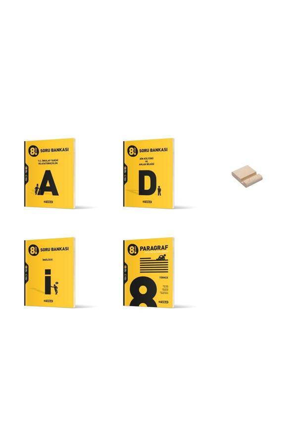 Hız Yayınları Lgs 8. Sınıf İnkılap Din İngilizce Paragraf 4Lü Sözel Set Soru Bankası - Hız Yayınları - Image 1