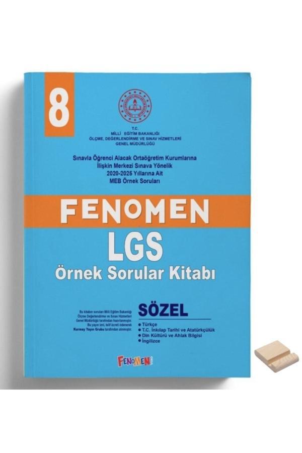 Fenomen Yayıncılık 8. Sınıf Lgs Sözel Örnek Sorular Kitabı - Fenomen Yayıncılık - Image 1
