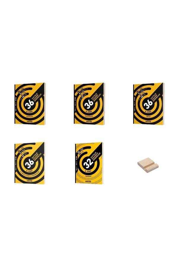 Hız Yayınları Lgs 8. Sınıf Matematik Fen Türkçe İnkılap Ve Paragraf Haftalık Kazanım Denemeleri 5Li Set - Hız Yayınları - Image 1