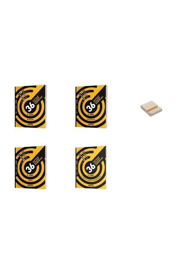 Hız Yayınları Lgs 8. Sınıf Matematik Fen Türkçe Ve İnkılap 4Lü Set Haftalık Kazanım Denemeleri - Hız Yayınları - Image 1