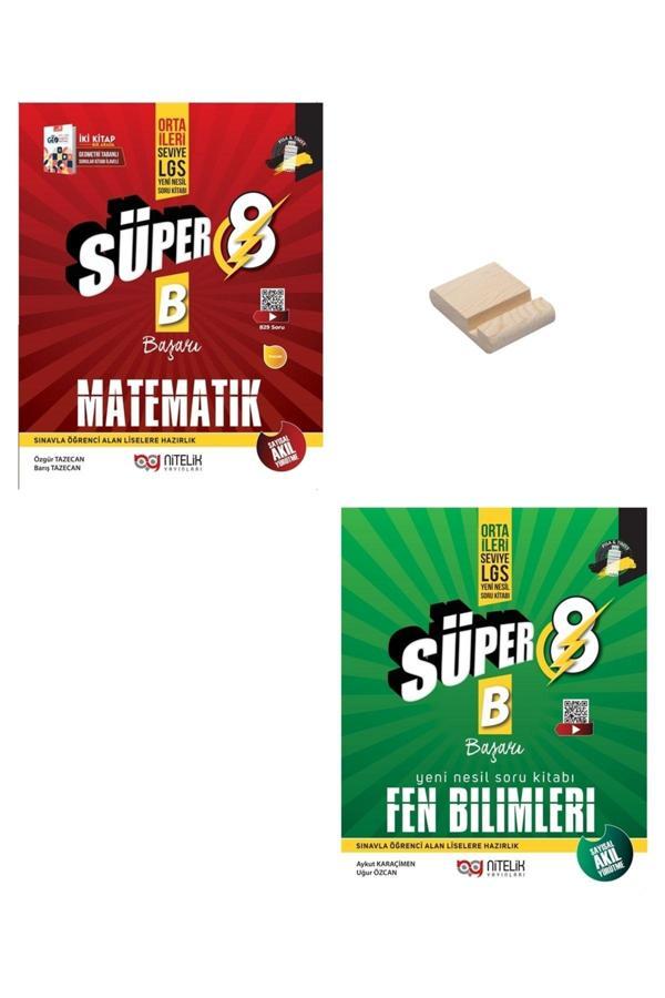 Nitelik Yayınları Lgs 8. Sınıf Yeni Nesil B Matematik Ve Fen Bilimleri Soru Bankası - Nitelik Yayınları - Image 1