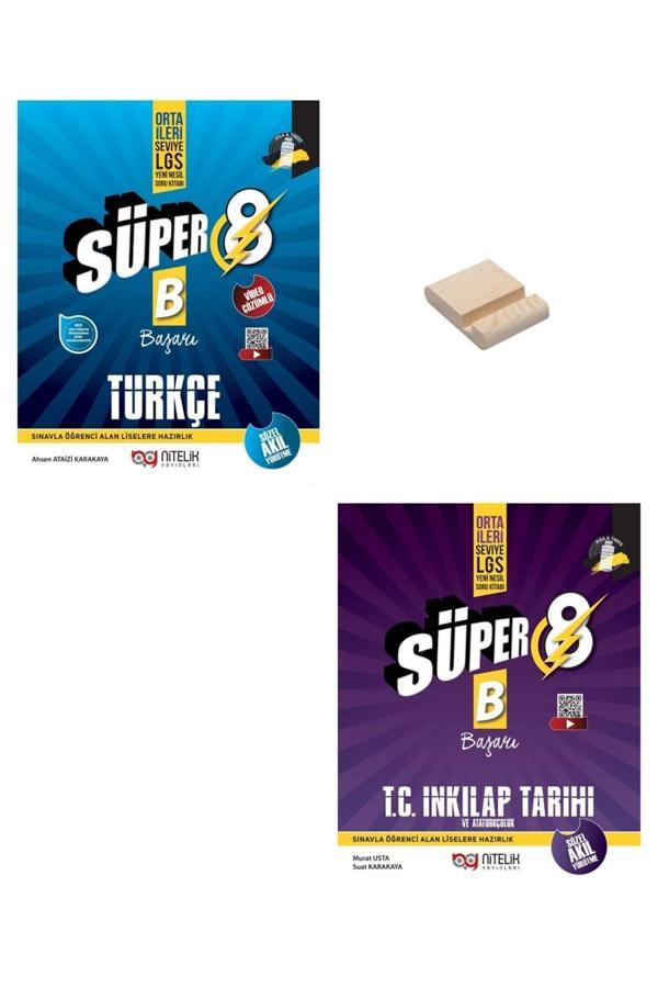 Nitelik Yayınları Lgs 8. Sınıf Yeni Nesil B Türkçe Ve İnkılap Tarihi Soru Bankası - Nitelik Yayınları - Image 1