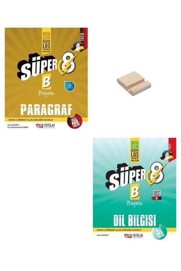 Nitelik Yayınları Lgs 8. Sınıf Yeni Nesil B Paragraf Ve Dilbilgisi Soru Bankası - Nitelik Yayınları - Image 1