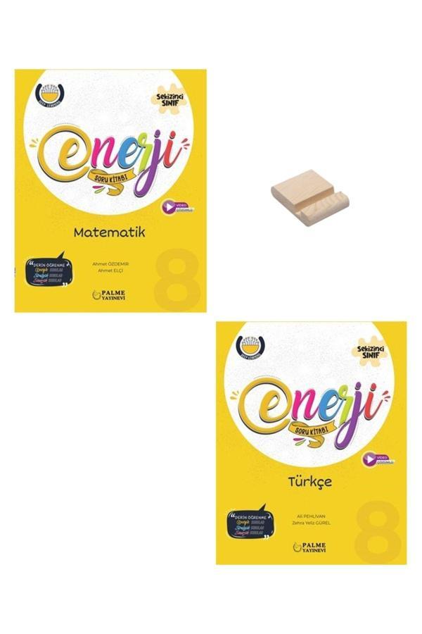 Palme Yayınevi Lgs 8. Sınıf Enerji Matematik Ve Türkçe Soru Bankası - Palme Yayınları - Image 1