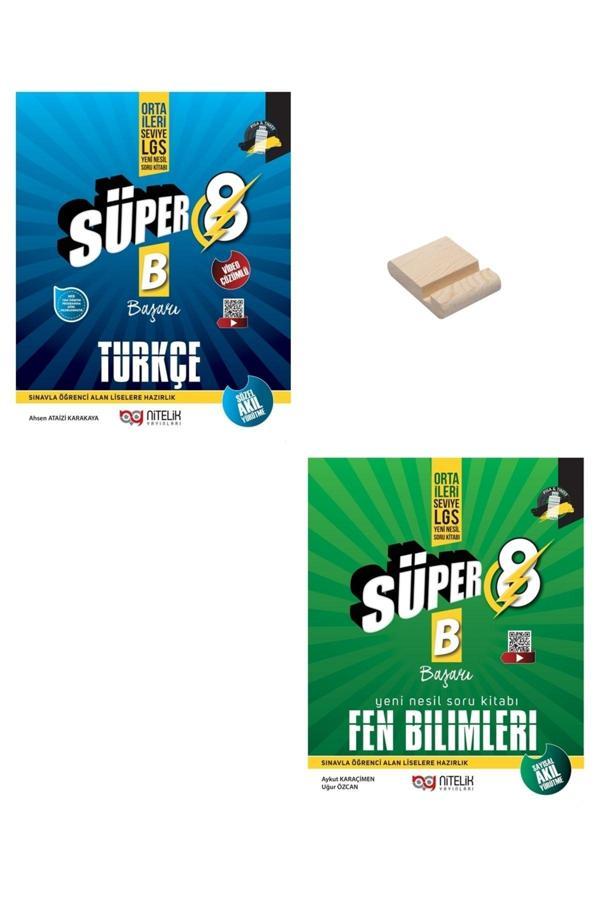 Nitelik Yayınları Lgs 8. Sınıf Yeni Nesil B Türkçe Ve Fen Bilimleri Soru Bankası - Nitelik Yayınları - Image 1