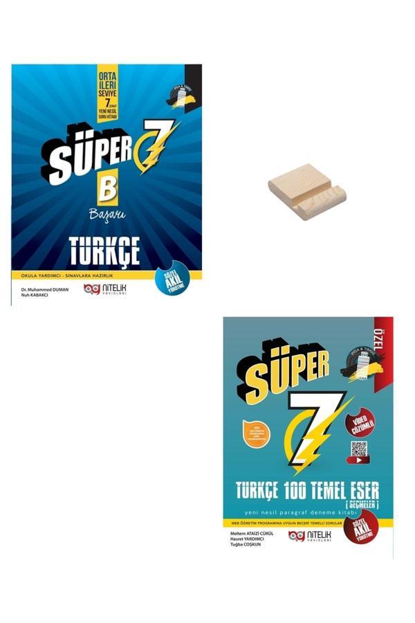 Nitelik Yayınları 7. Sınıf Beceri Temelli B Türkçe Ve 100 Temel Eser Soru Bankası - Nitelik Yayınları - Image 1