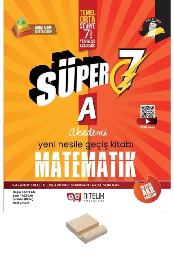 Nitelik Yayınları 7. Sınıf Yeni Nesile Geçiş A Serisi Matematik Soru Bankası - Nitelik Yayınları - Image 1