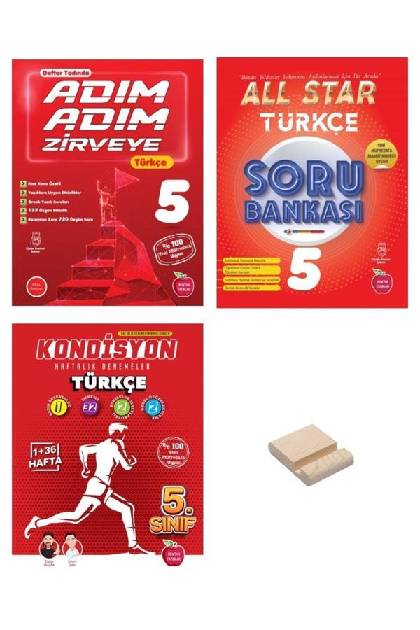 Newton Yayınları 5. Sınıf Adım Adım Zirveye All Star Ve Kondisyon Türkçe 3Lü Set - Newton Yayınları - Image 1