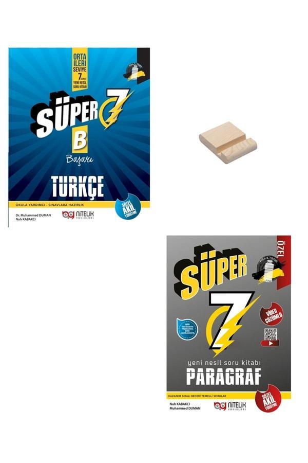Nitelik Yayınları 7. Sınıf Beceri Temelli B Türkçe Ve Paragraf Soru Bankası - Nitelik Yayınları - Image 1