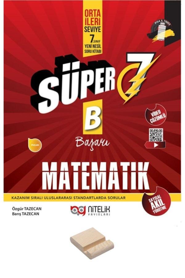 Nitelik Yayınları 7. Sınıf Beceri Temelli B Serisi Matematik Soru Bankası - Nitelik Yayınları - Image 1