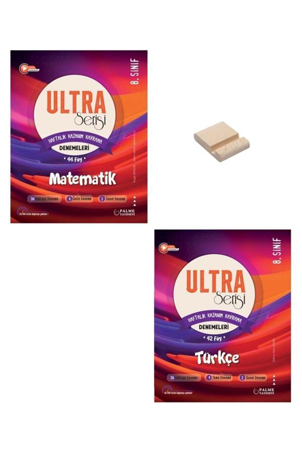 Palme Yayınevi Lgs 8. Sınıf Ultra Matematik Ve Türkçe Haftalık Kazanım Kavrama Denemeleri - Palme Yayınları - Image 1