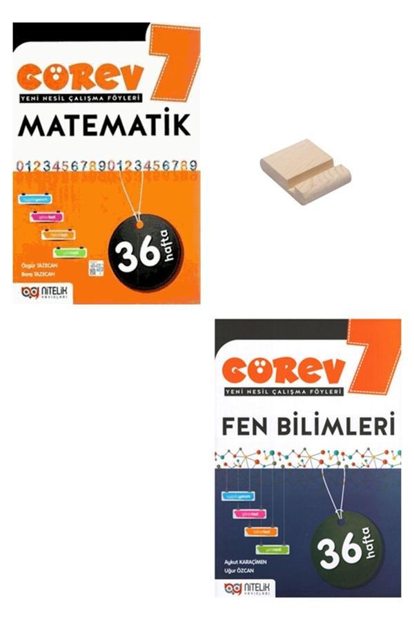 Nitelik Yayınları 7. Sınıf Matematik Ve Fen Bilimleri 36 Haftalık Görev Föyleri - Nitelik Yayınları - Image 1