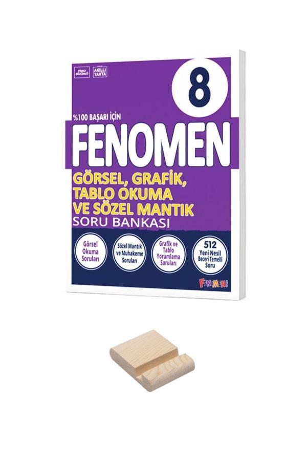 Fenomen Yayıncılık Lgs 8. Sınıf Görsel Grafik Tablo Okuma Ve Sözel Mantık Soru Bankası - Fenomen Yayıncılık - Image 1