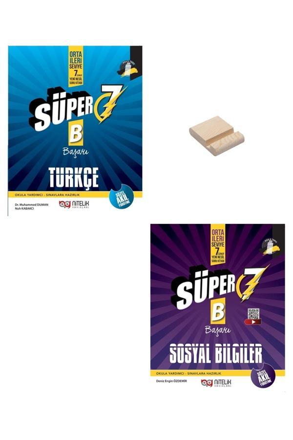 Nitelik Yayınları 7. Sınıf Beceri Temelli B Türkçe Ve Sosyal Bilgiler Soru Bankası - Nitelik Yayınları - Image 1