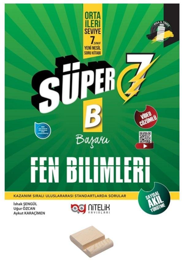 Nitelik Yayınları 7. Sınıf Beceri Temelli B Serisi Fen Bilimleri Soru Bankası - Nitelik Yayınları - Image 1