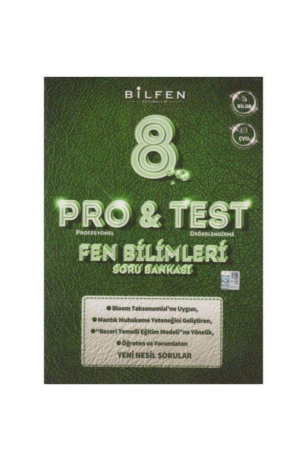 Bilfen Yayıncılık Bilfen Yayınları 8. Sınıf Fen Bilimleri Pro&Test Soru Bankası - Bilfen Yayınları - Image 1