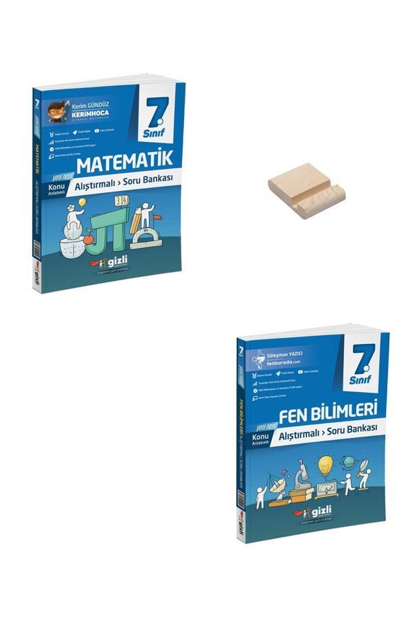 Gizli Yayınları 7. Sınıf Konu Anlatımlı Alıştırmalı Matematik Ve Fen Bilimleri Soru Bankası - Gizli Yayınları - Image 1
