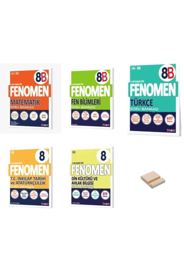Fenomen Yayıncılık Lgs 8. Sınıf B Serisi Matematik Fen Türkçe İnkılap Ve Soru Bankaları 5 Kitap - Fenomen Yayıncılık - Image 1
