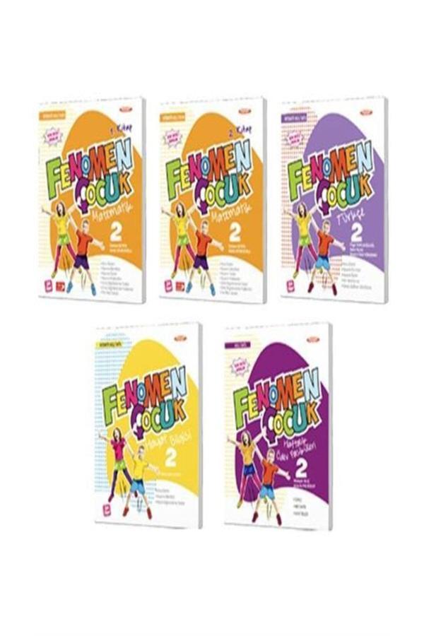 Fenomen Çocuk 2.Sınıf Set (4 Kitap) + Haftalık Ödev Fasikülleri - Fenomen Çocuk - Image 1