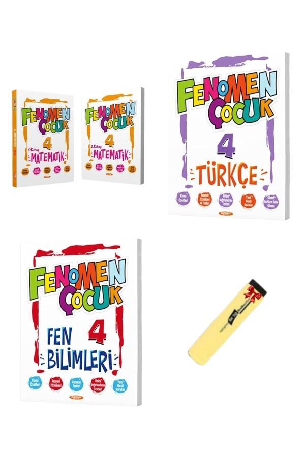 Fenomen Yayıncılık Fenomen Çocuk 4. Sınıf Matematik Türkçe Ve Fen Bilimleri - Fenomen Yayıncılık - Image 1